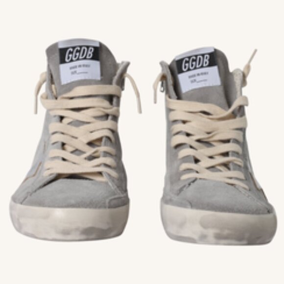 GOLDEN GOOSE SUEDE HIGH TOP FRANCY SNEAKER - Picture 5 of 7
